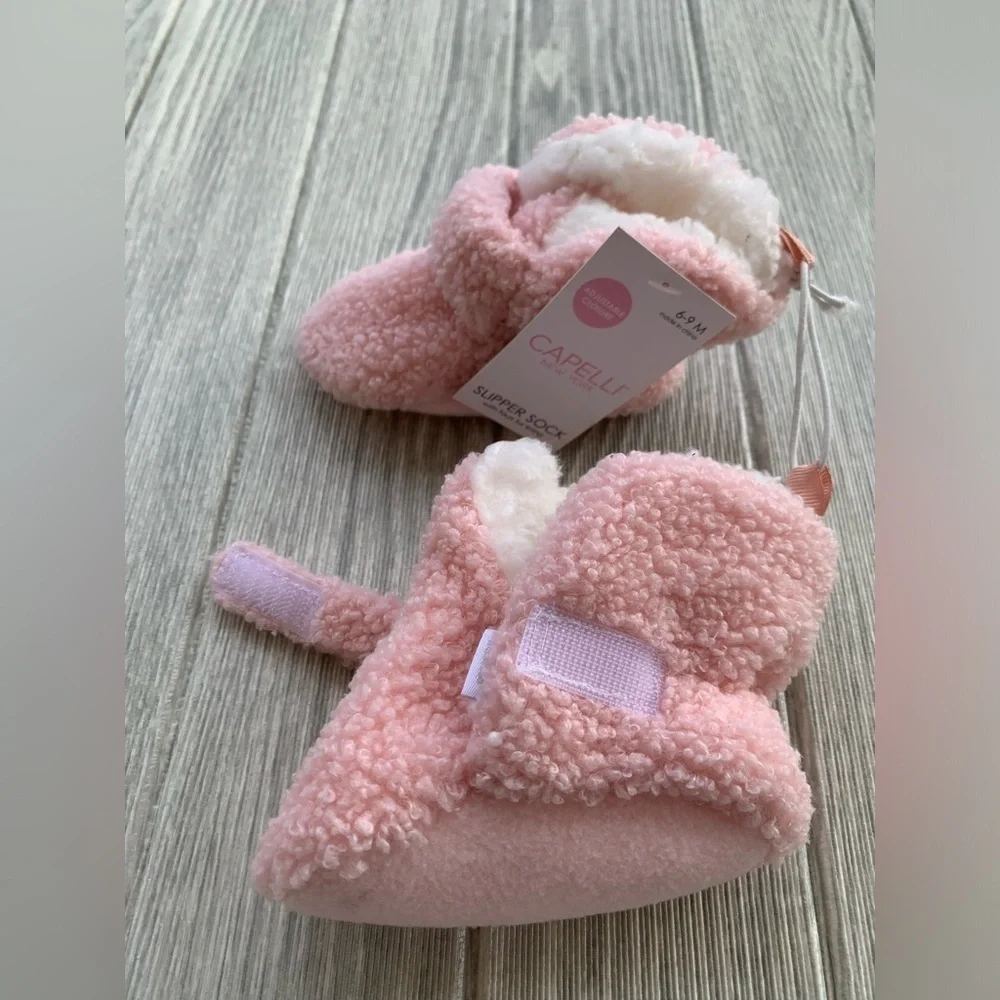 Capelli New York Baby Slipper Socks